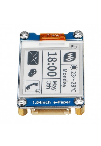 1.54 Inch E-ink Screen Display e-Paper Module Support Partial Refresh Raspberry Pi