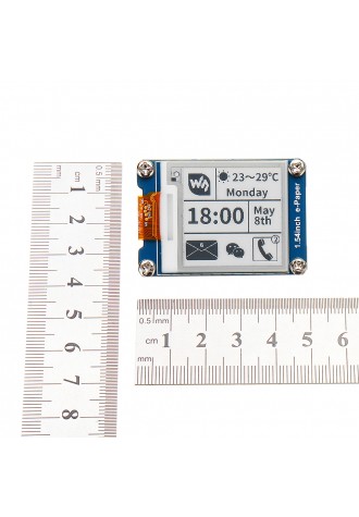 1.54 Inch E-ink Screen Display e-Paper Module Support Partial Refresh Raspberry Pi