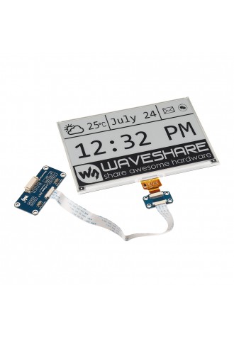 Waveshare 7.5 Inch E-ink Screen Module e-Paper Display SPI Interface Raspberry Pi