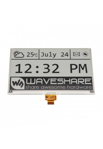 Waveshare 7.5 Inch E-ink Screen Module e-Paper Display SPI Interface Raspberry Pi