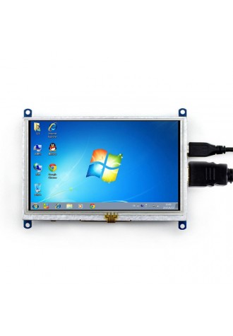 WAVESHARE 5 Inch HDMI LCD (B) 800&#215;480 Touch Screen Supports Various Systems