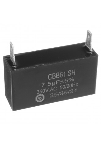 350V 7.5uF CBB61 Condensador Capacitor Generador AVR Para Diesel Generators