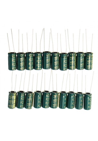 100pcs 35V 1000UF High Frequency Long Life Capacitor LCD Motherboard Power Supply Electrolytic Capacitor ROHS 10 x 20mm