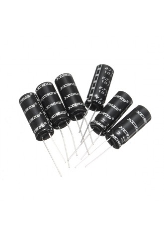 10pcs 2.7V 10F Cylindrical Ultra Super Farad Capacitor High Power Capacitance Supercap Fast Charge Long Life 10 x 26mm