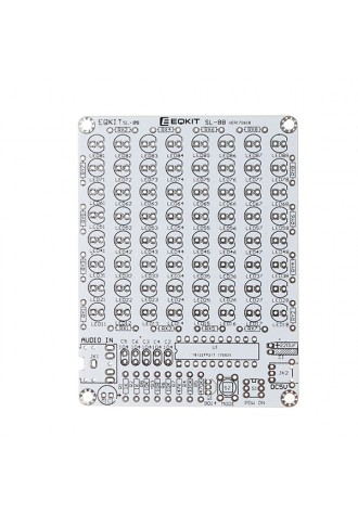 Unassemble 8*8 Audio Spectrum Level Indicator Acoustical Spectrum Light Audio Indicator Kit DIY Electronic Parts