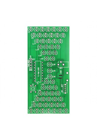 DIY Electronic Hourglass Kit Interesting Learning Kit MCU LED Lights Spare Parts