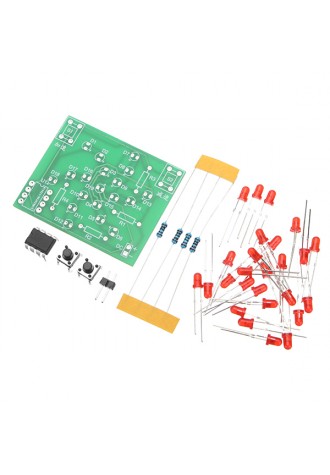 DC 5V DIY Electronic Windmill Training Kit Speed Adjustable MCU Course Design Set For Soldering