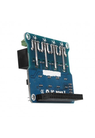 4 Channel 5A 250V AC/30V DC Compatible 40Pin Relay Board