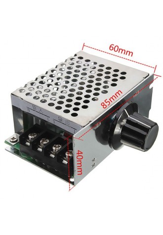 4000W 220V AC SCR Voltage Regulator Dimmer Electric Motor Speed Controller