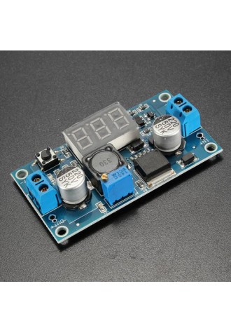 LM2596 DC-DC Voltage Regulator Adjustable Power Supply Module With Display