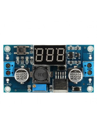 LM2596 DC-DC Voltage Regulator Adjustable Power Supply Module With Display