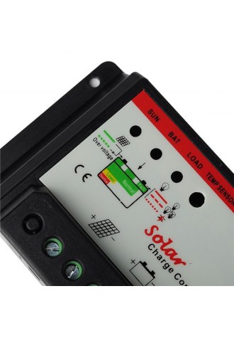 Intelligent 30A PWM Solar Panel Charge Controller Auto Battery Regulator 12V 24V