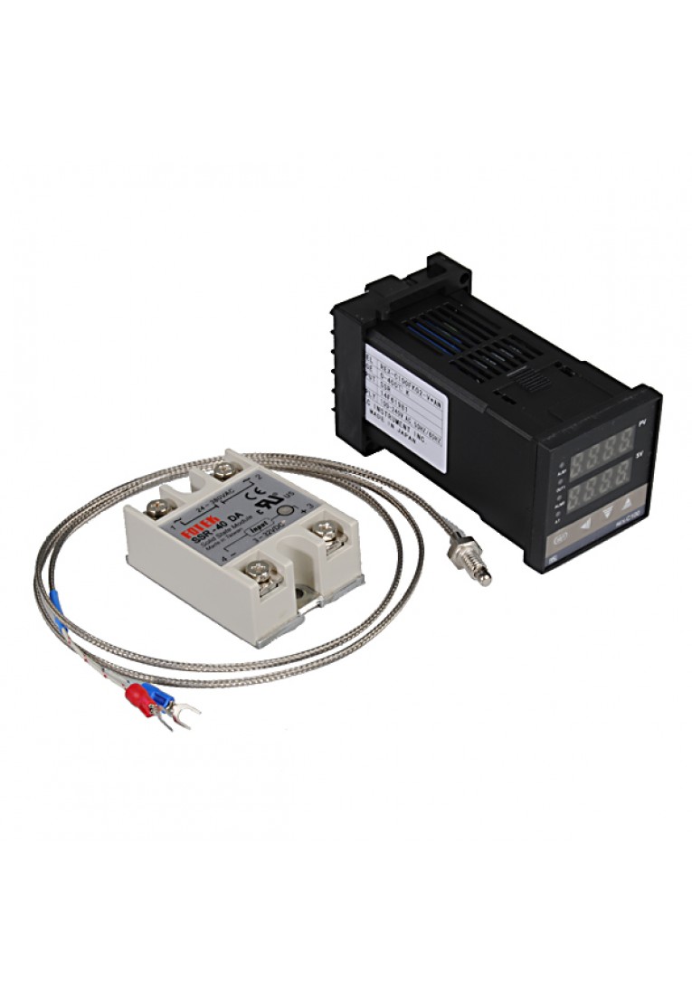 REX-C100 110-240V Digital PID Temperature Controller Kit