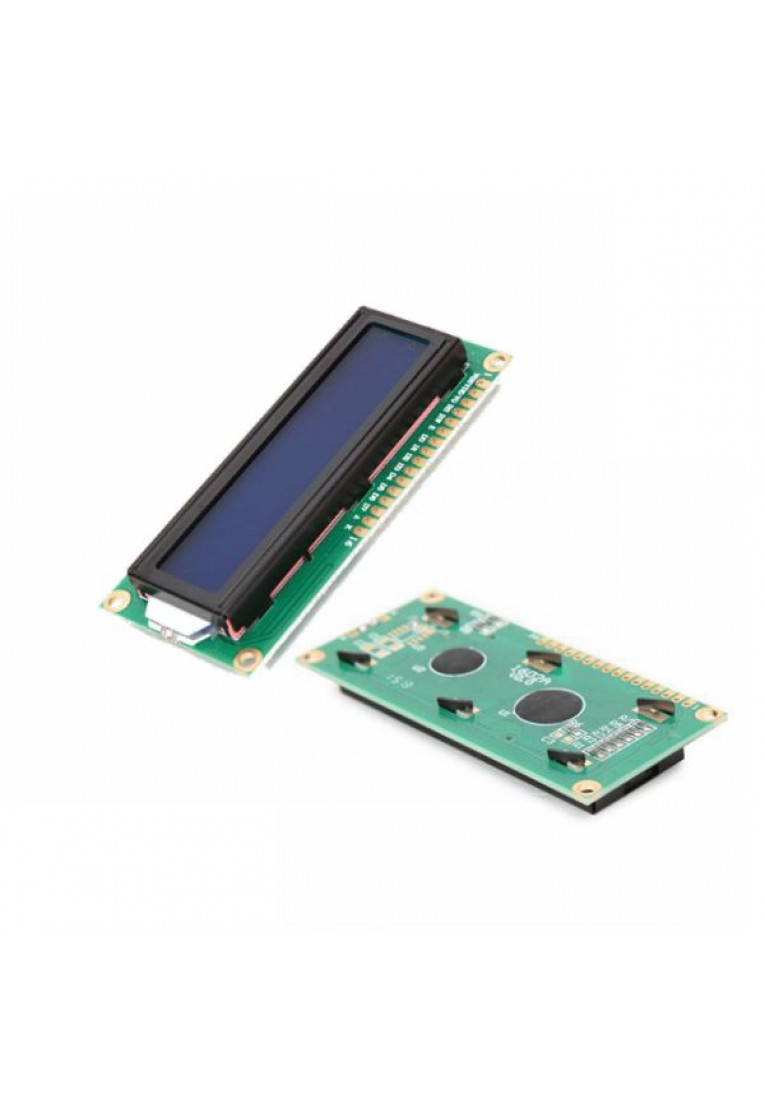 2Pcs 1602 Character LCD Display Module Blue Backlight