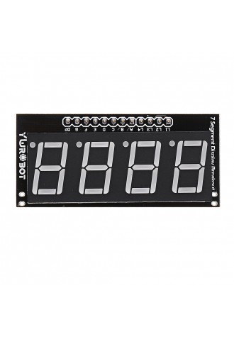 YwRobot Four Digital Tube Red LED Display Module Common Anode