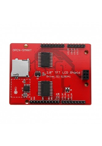 OPEN-SMART 2.8 Inch TFT RM68090 Touch LCD Screen Display Shield On Board Temperature Sensor