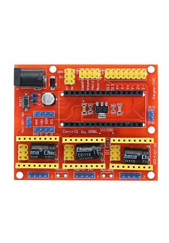 CNC Shield V4+ With Nano 3.0 A4988 3 Axis Stepper Driver Board